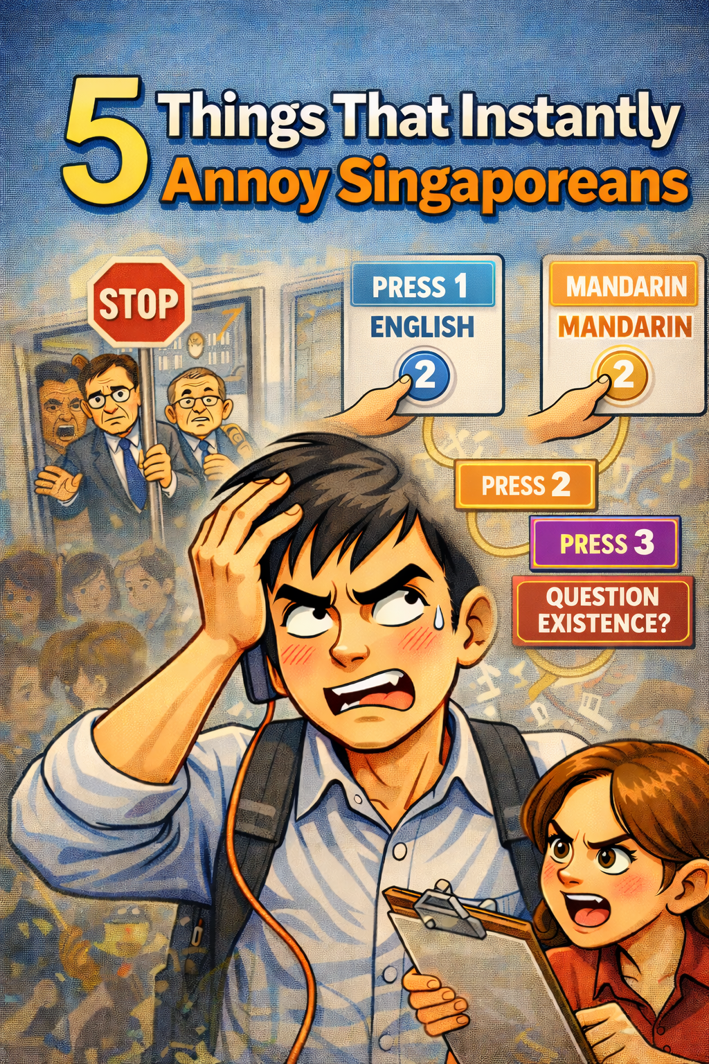 5 Things That Instantly Annoy Singaporeans