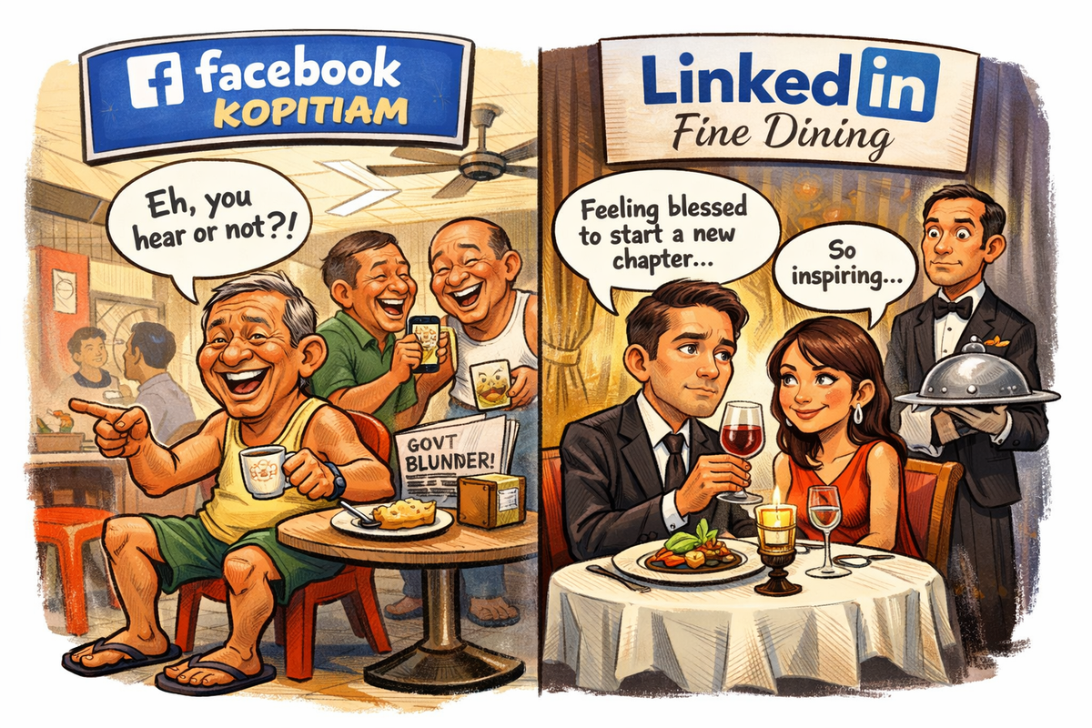Facebook vs LinkedIn