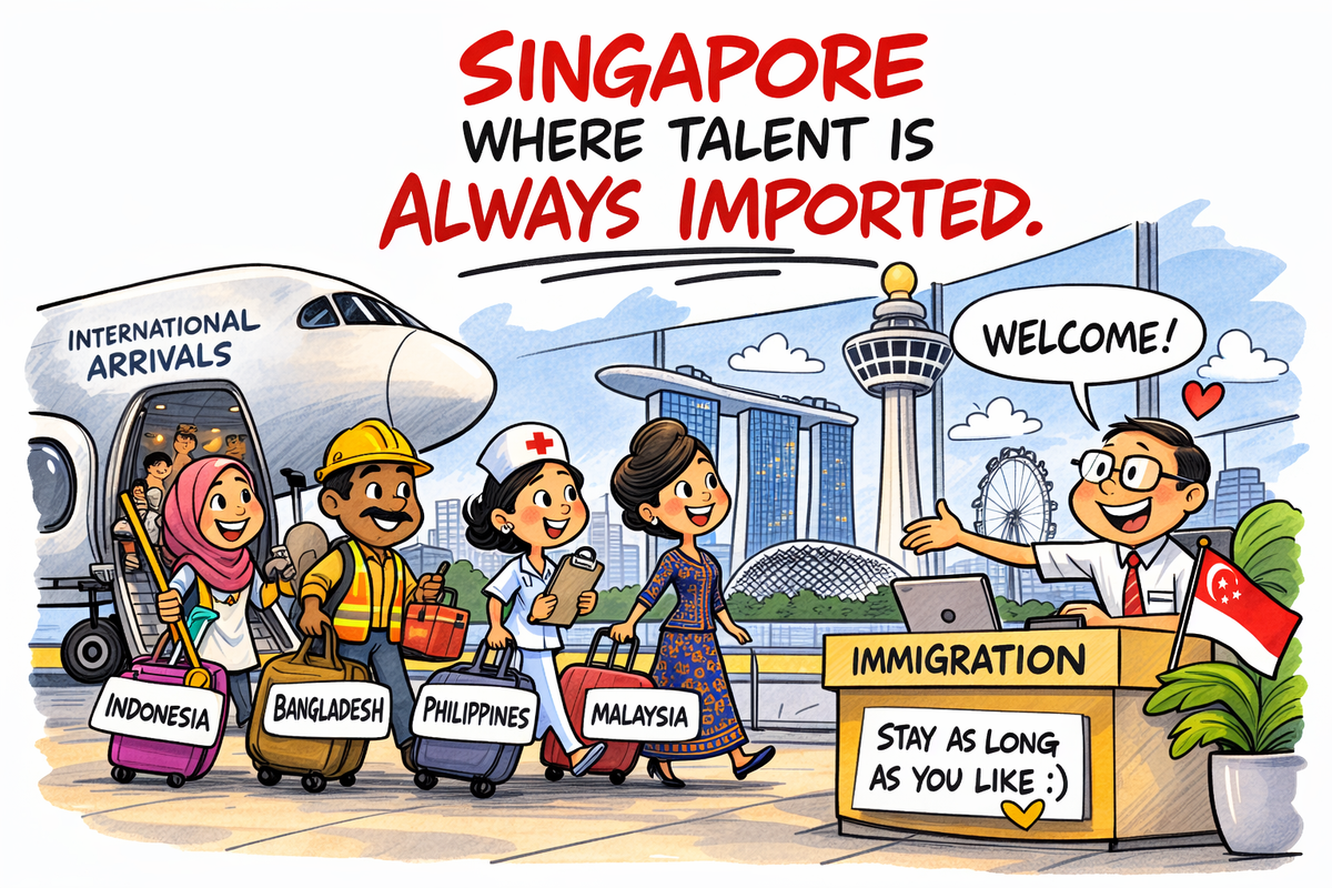 Singapore: Where Talent Is Always Imported