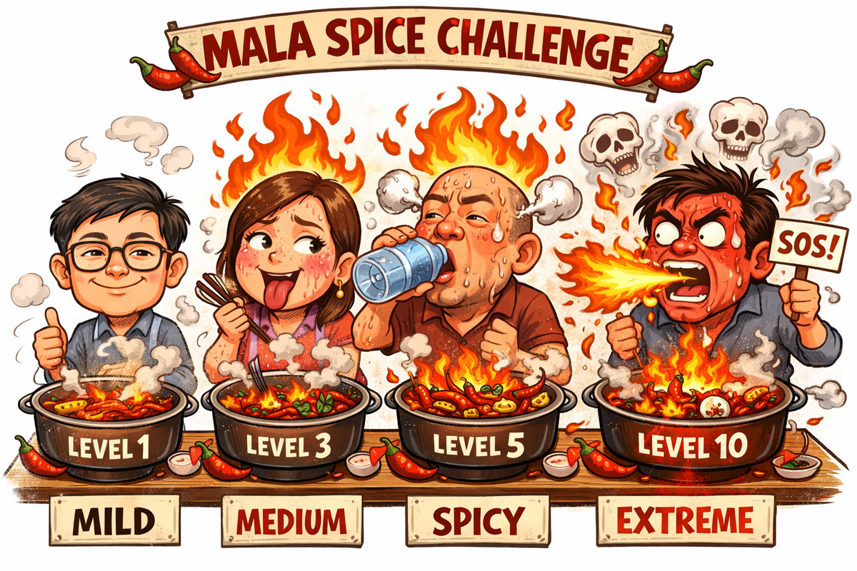 Welcome to Chinatown (also known as Singapore)