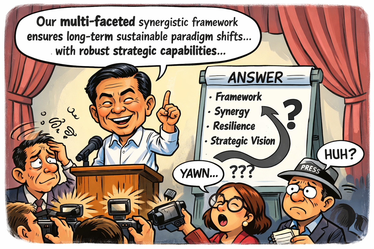 How to Answer a Question Without Saying Anything