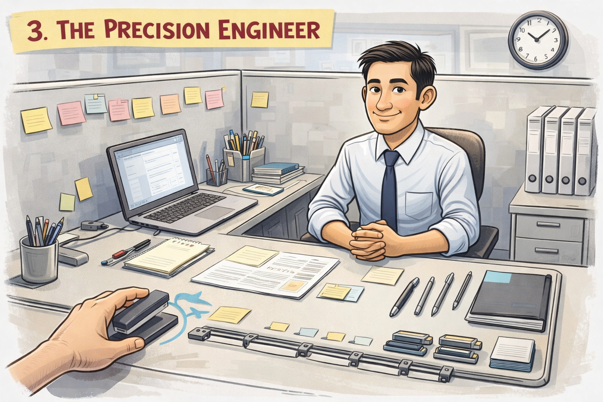 The Precision Engineer: How to Read Your Colleague by Their Cubicle (Part 3 of 4)