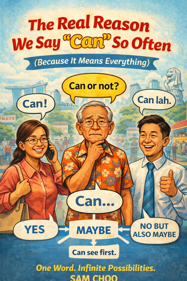 The Real Reason We Say “Can” So Often
