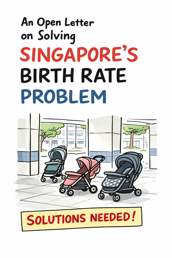 An Open Letter on Solving Singapore’s Birth Rate Problem