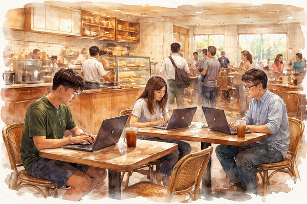 When Tables Become Offices