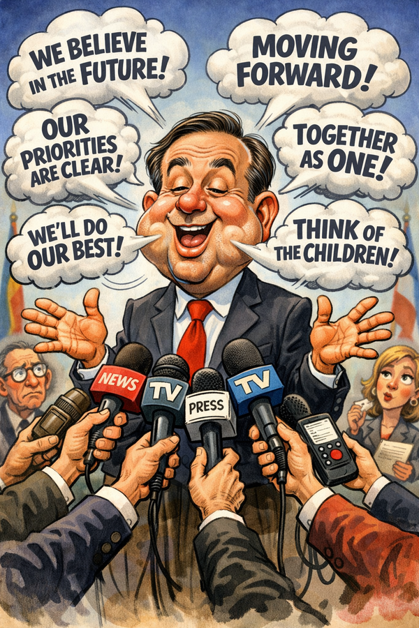 Press Conference Successfully Completed