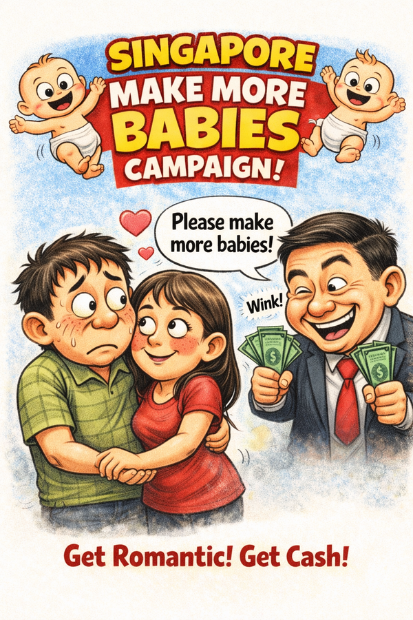 In Singapore, Every Problem Has a Campaign