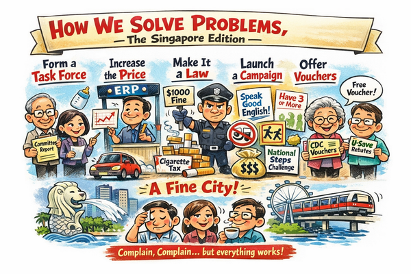 How We Solve Problems, The Singapore Edition